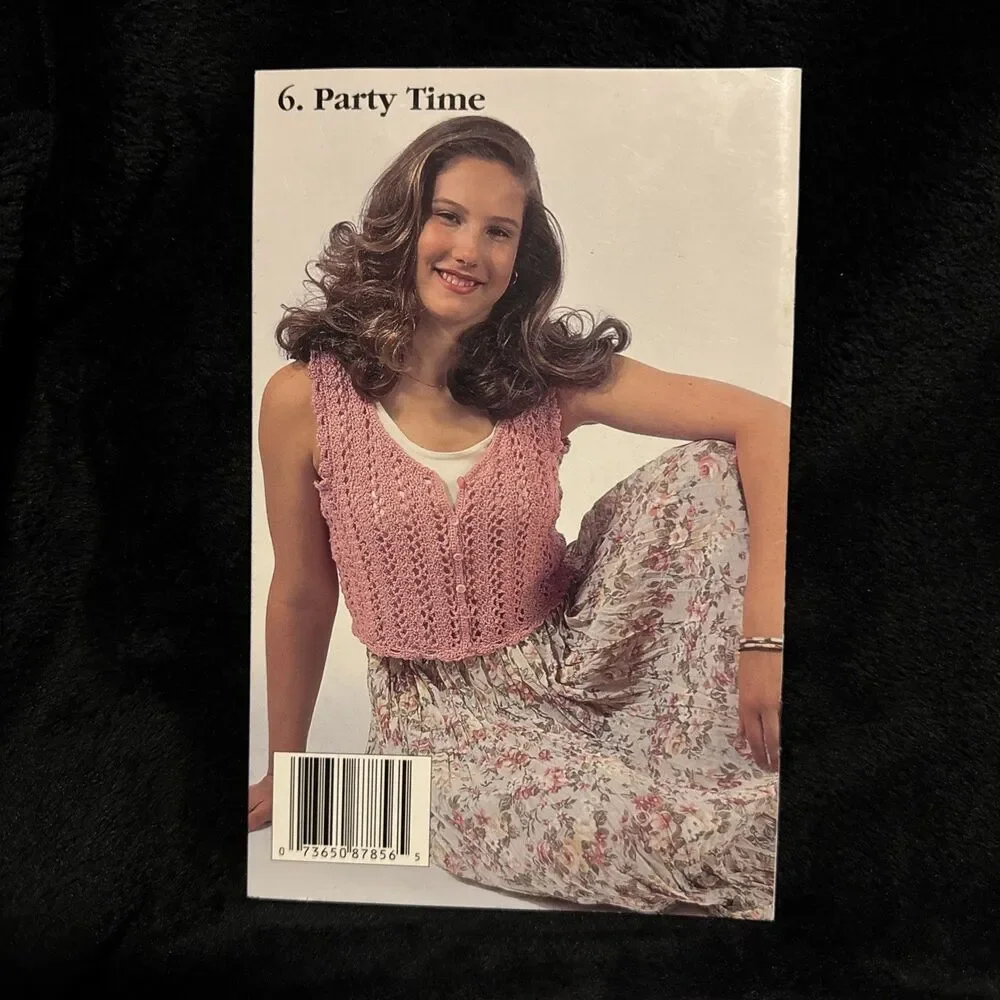 Vintage 1994 Coats & Clark Luster Sheen Social Butterflies Article J 12 Book 387